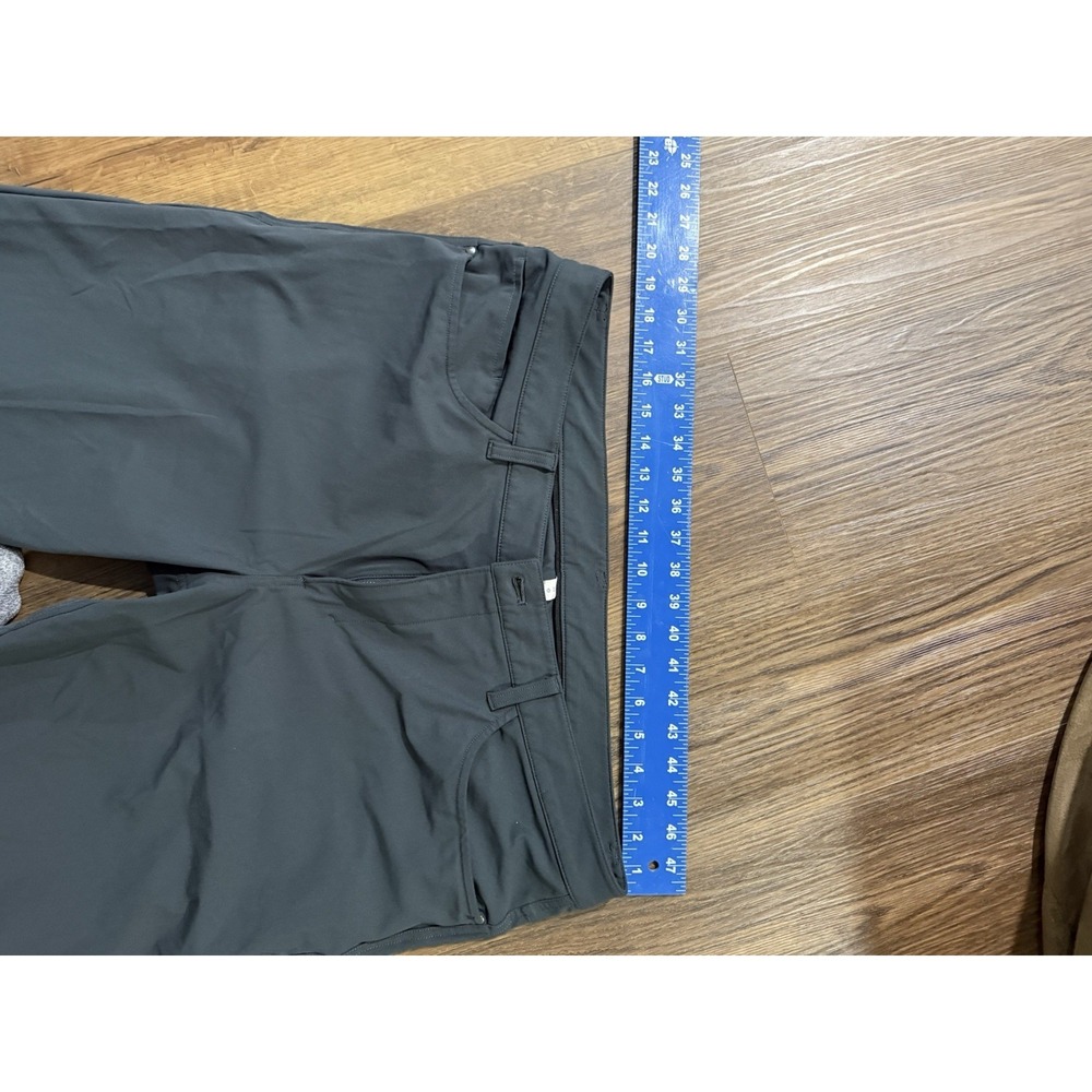Lululemon Pants Mens 38 Gray ABC 5 Pocket Stretch Recycled Polyester - Picture 4 of 7